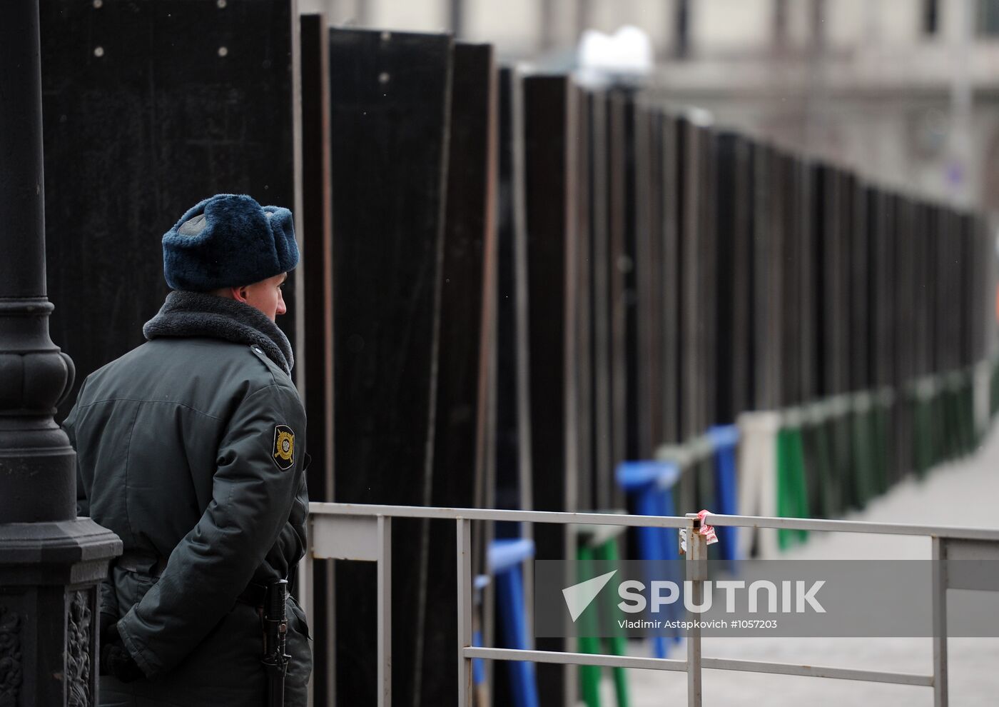 Police strengthen security due to Putin's support rally