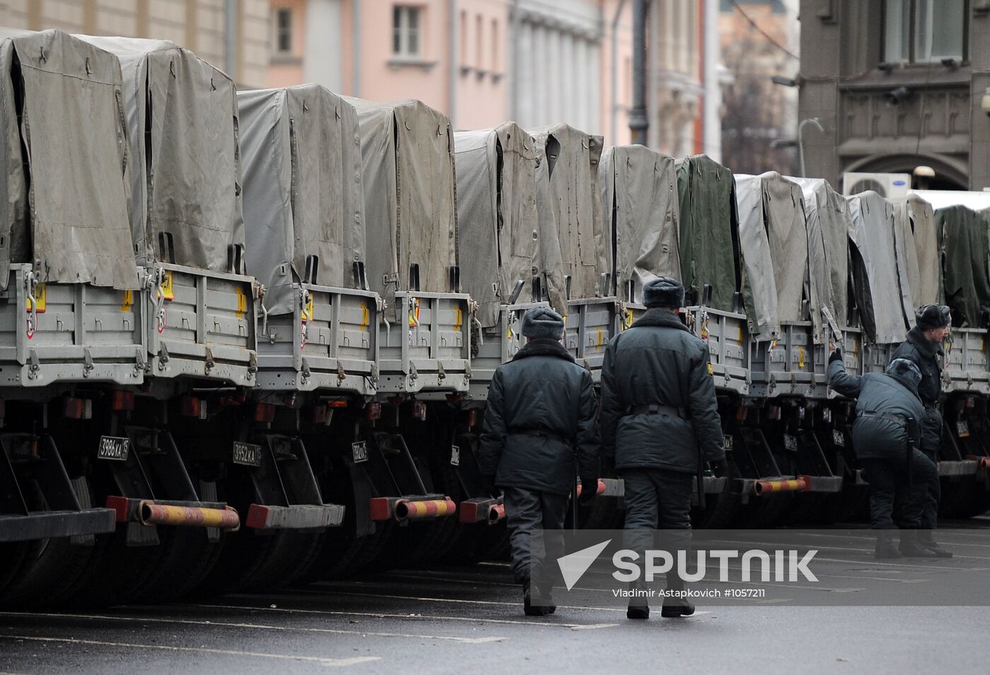 Police strengthen security due to Putin's support rally