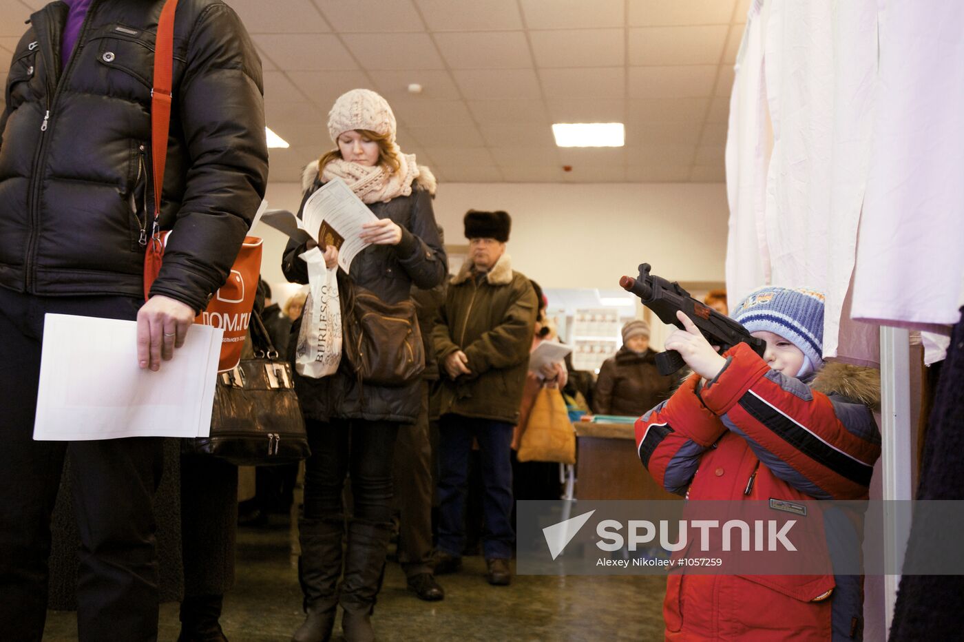 Russian presidential elections in Cherepovets