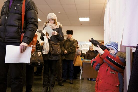 Russian presidential elections in Cherepovets