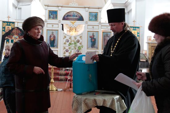 Russian presidential elections in the Leningrad Region