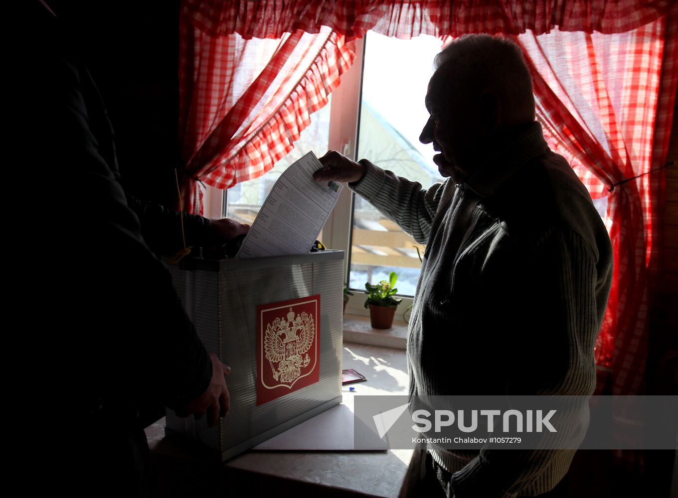 Presidential voting in Russian regions
