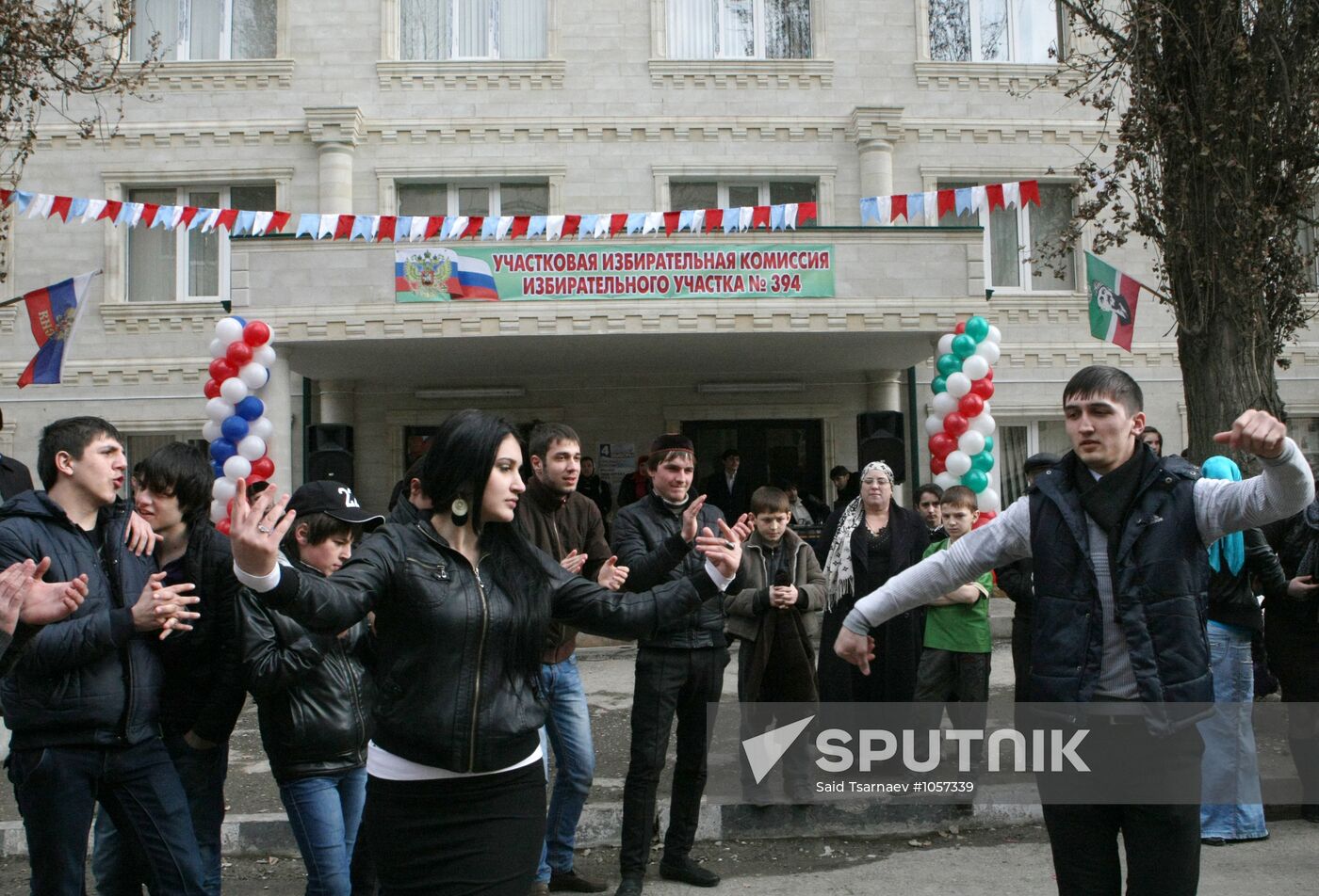 Chechnya votes in Russian presidential election