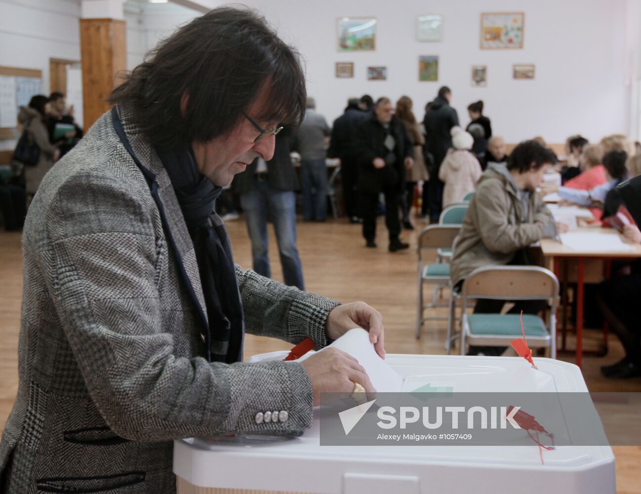 Moscow votes in Russian presidential election