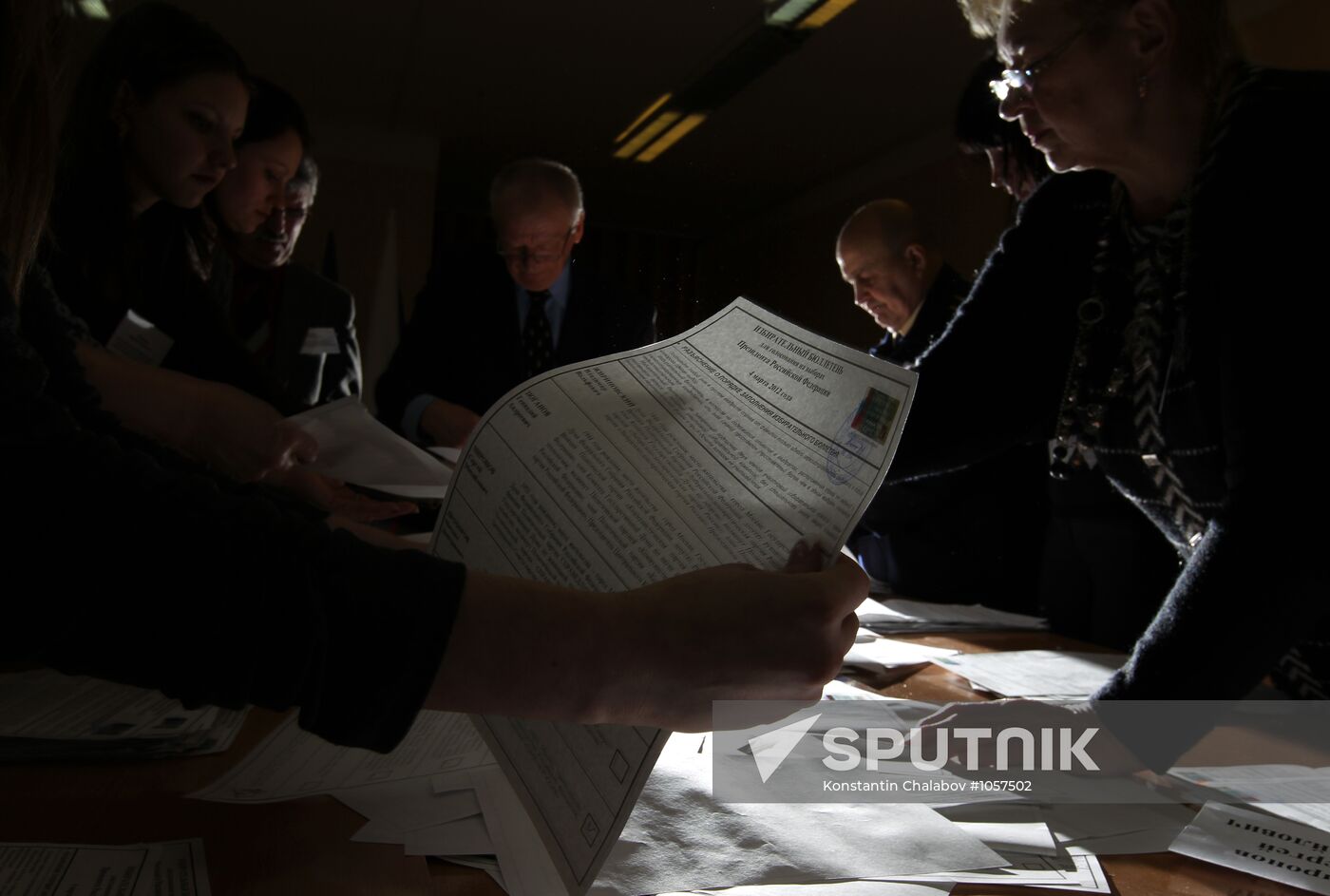 Votes counted in Veliky Novgorod