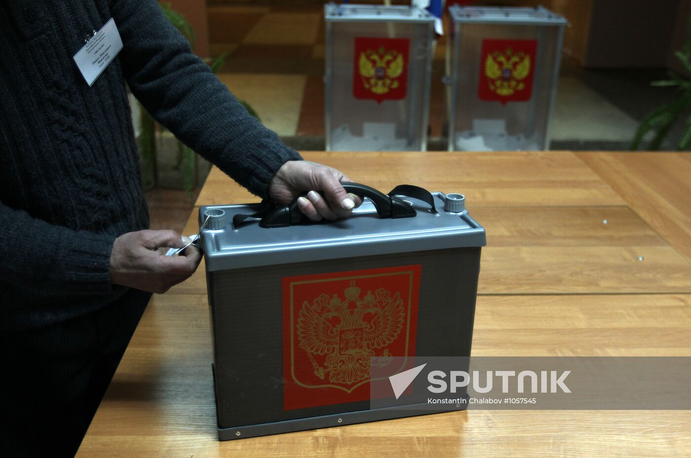 Votes counted in Veliky Novgorod