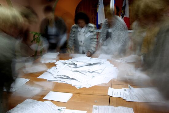 Votes counted in Veliky Novgorod