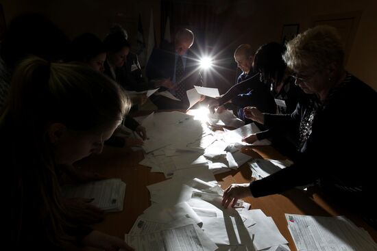 Votes counted in Veliky Novgorod