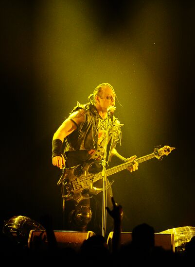 The Misfits punk rock band performs in Moscow