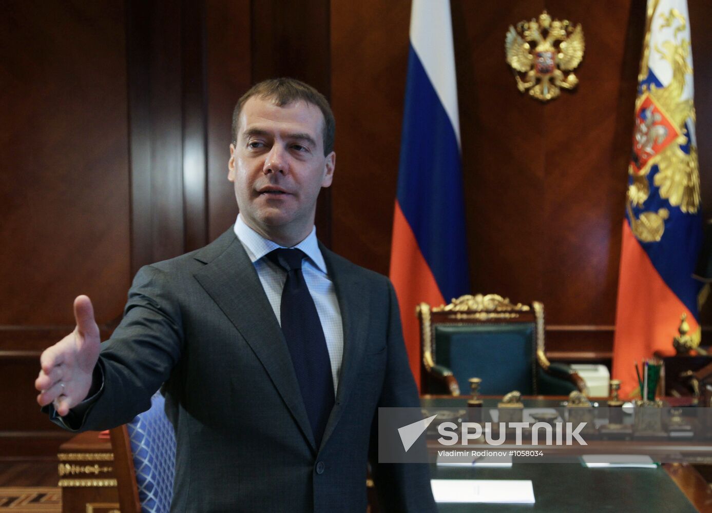 Dmitry Medvedev meets with Konstantin Kosachev