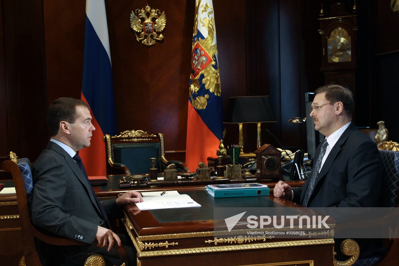 Dmitry Medvedev meets with Konstantin Kosachev