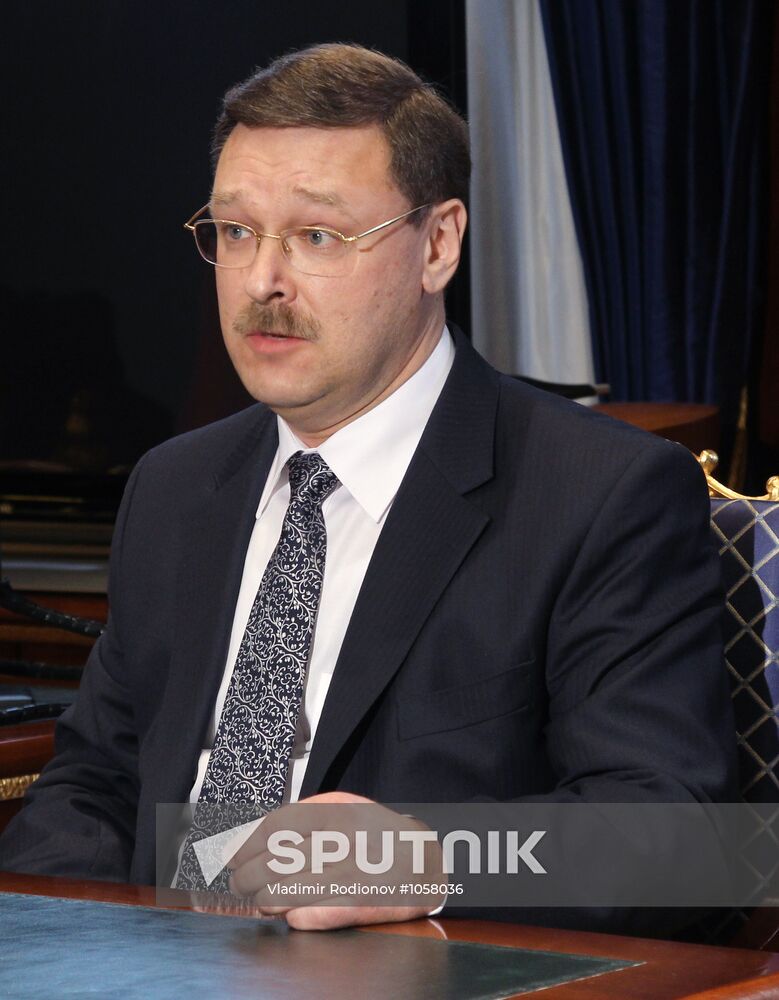 Dmitry Medvedev meets with Konstantin Kosachev