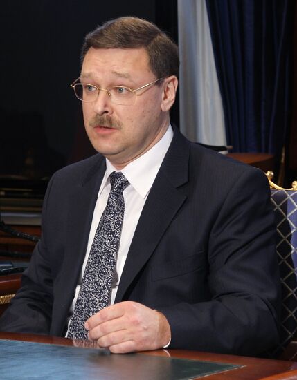 Dmitry Medvedev meets with Konstantin Kosachev