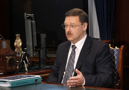 Dmitry Medvedev meets with Konstantin Kosachev