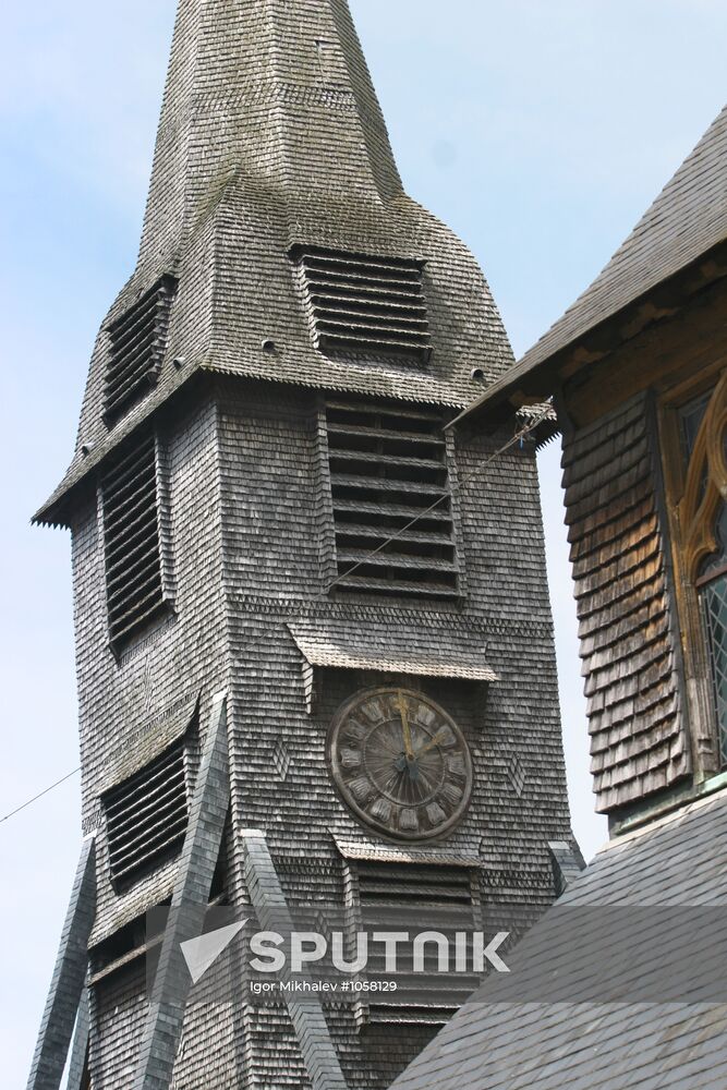 Bell tower of St. Catherine church