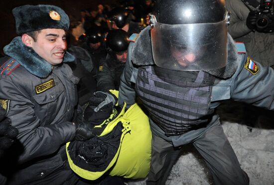 Opposition rally in Moscow