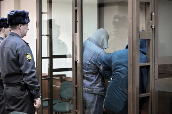 Vladimir Barsukov being sentenced