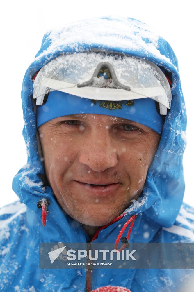 Russian Biathlon Championship. Paralympic Sport.
