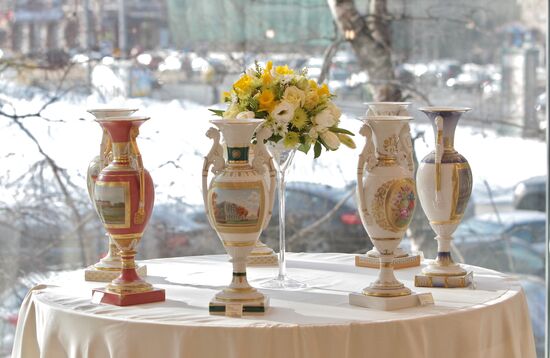 Imperial Porcelain Factory Shop opens in Moscow