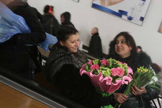 Buying flowers for Women's Day