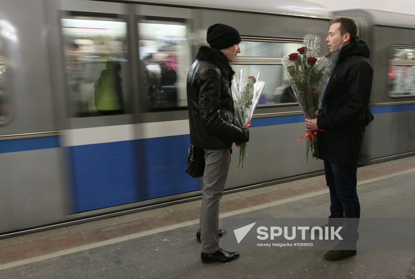 Buying flowers for Women's Day