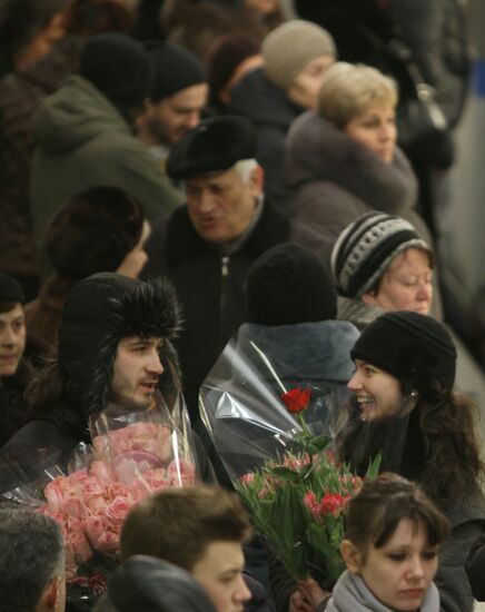 Buying flowers for Women's Day