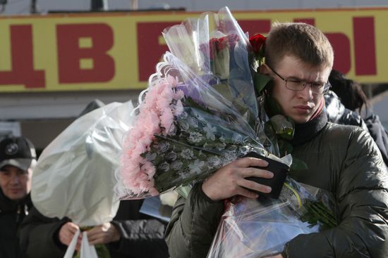 Buying flowers for Women's Day