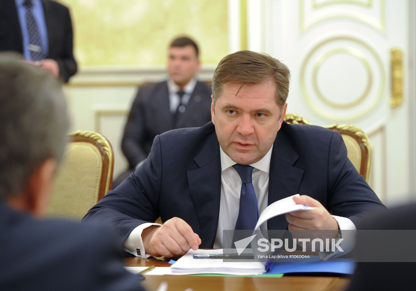 Vladimir Putin chairs meeting of Government Presidium