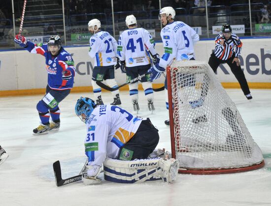 KHL. Metallurg Magnitogorsk vs. Barys Astana