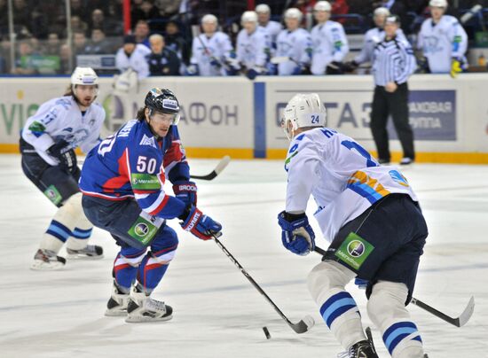 KHL. Metallurg Magnitogorsk vs. Barys Astana