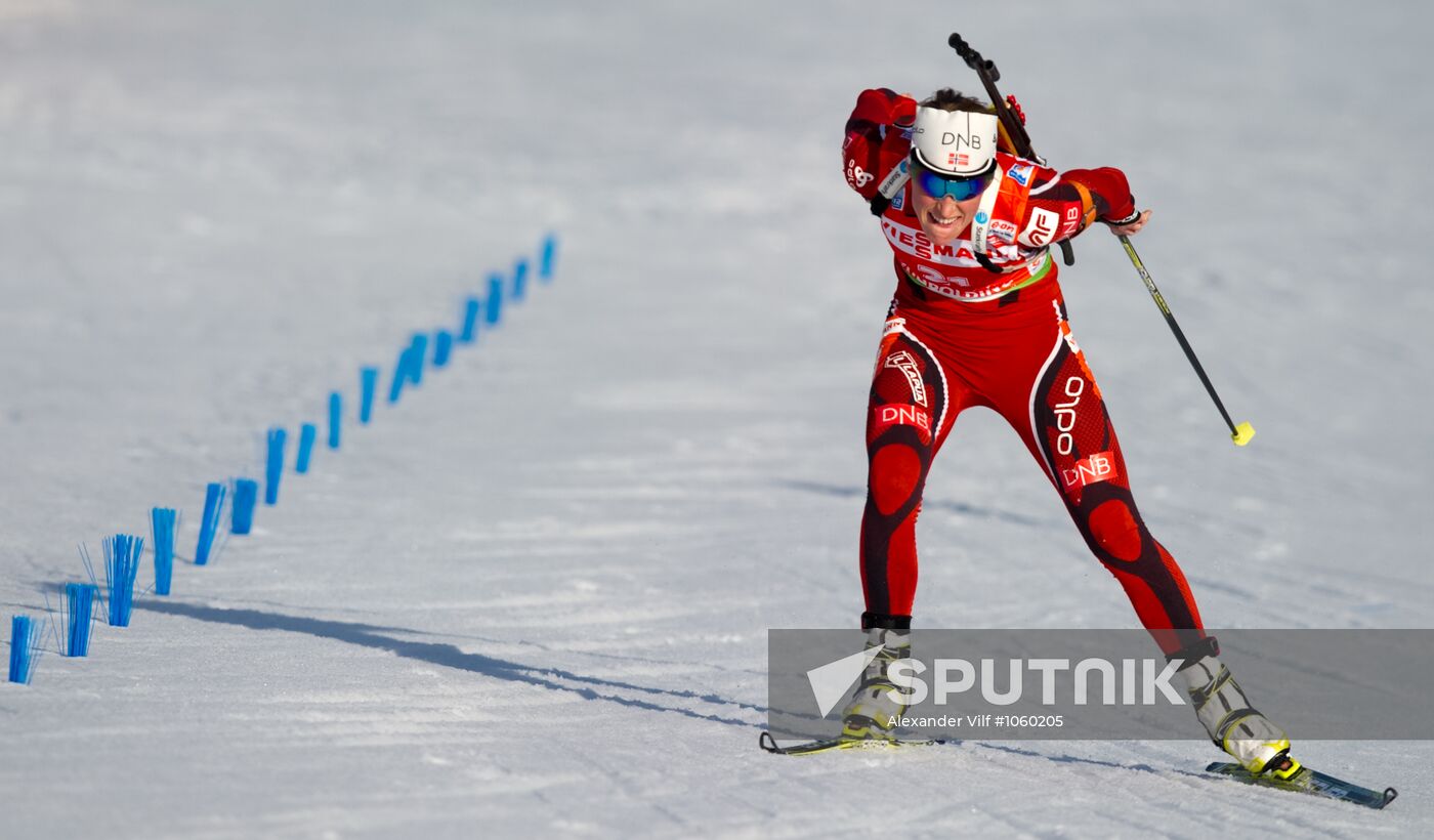 Biathlon World Championships 2012. Women's 15 km individual race