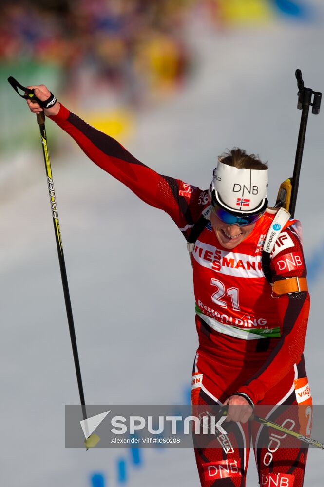 Biathlon World Championships 2012. Women's 15 km individual race