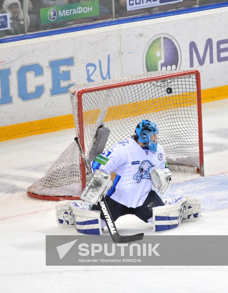 KHL. Metallurg Magnitogorsk vs. Barys Astana