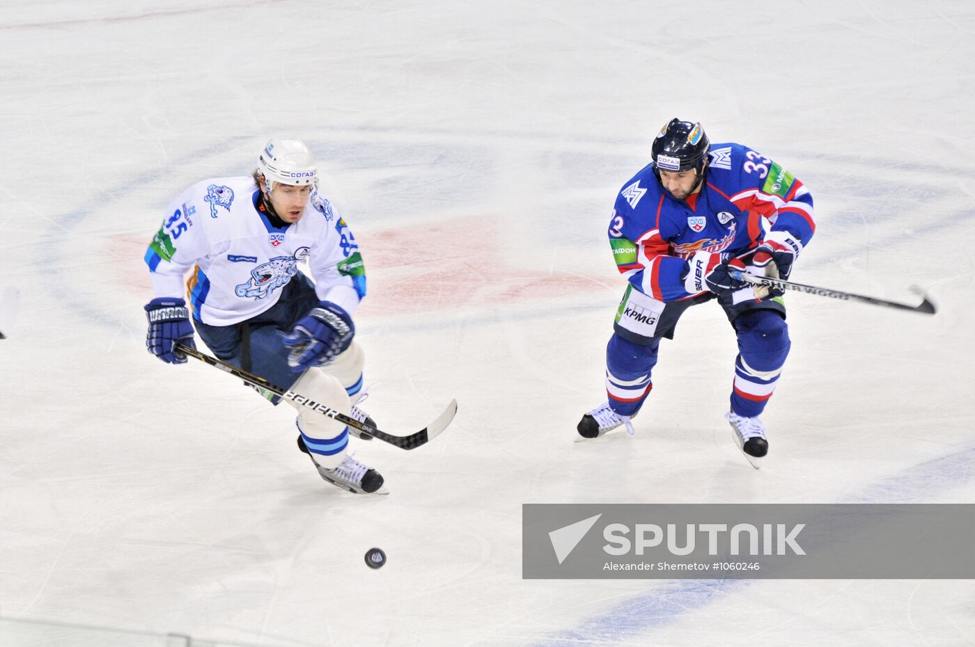 KHL. Metallurg Magnitogorsk vs. Barys Astana