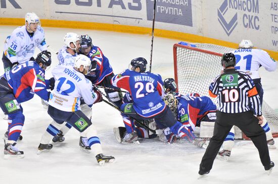 KHL. Metallurg Magnitogorsk vs. Barys Astana