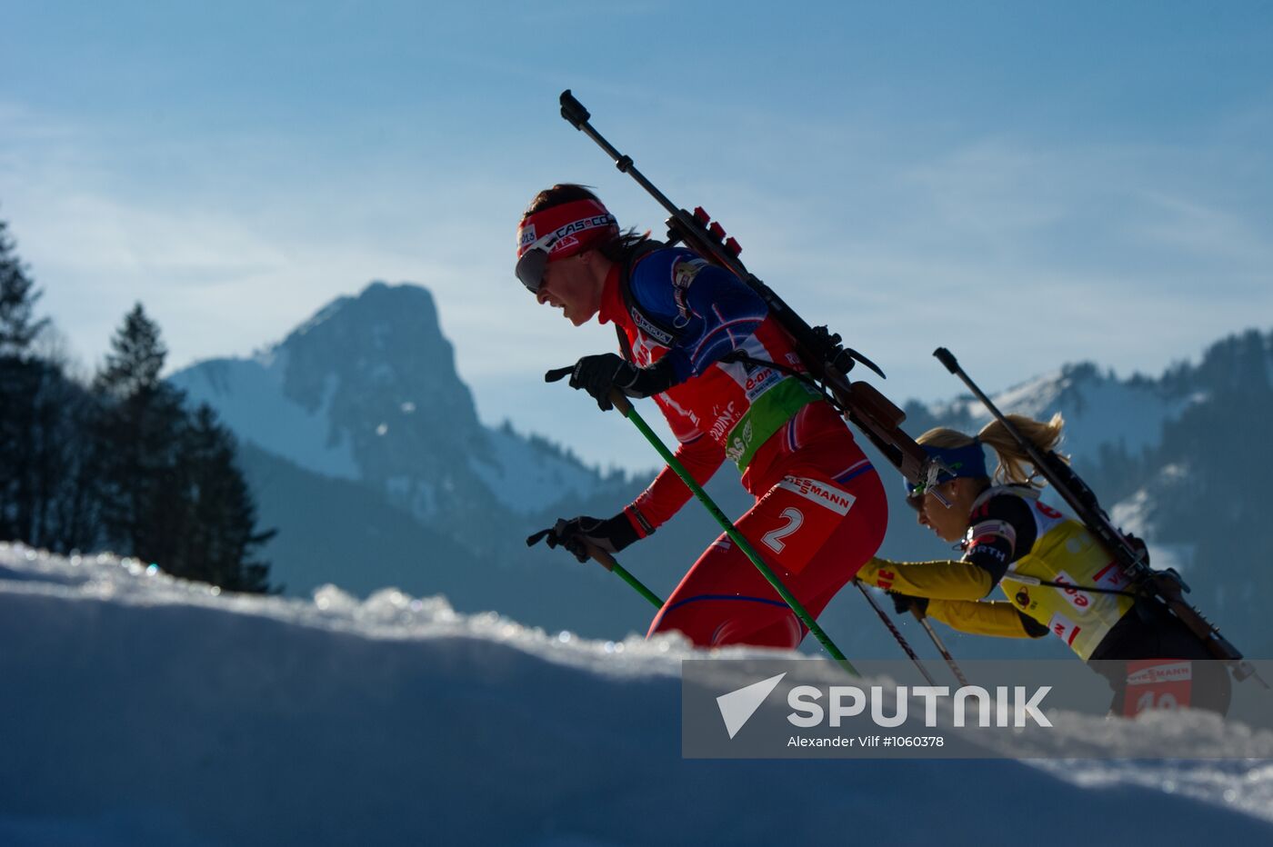 Biathlon World Cup. Women's individual pursuit