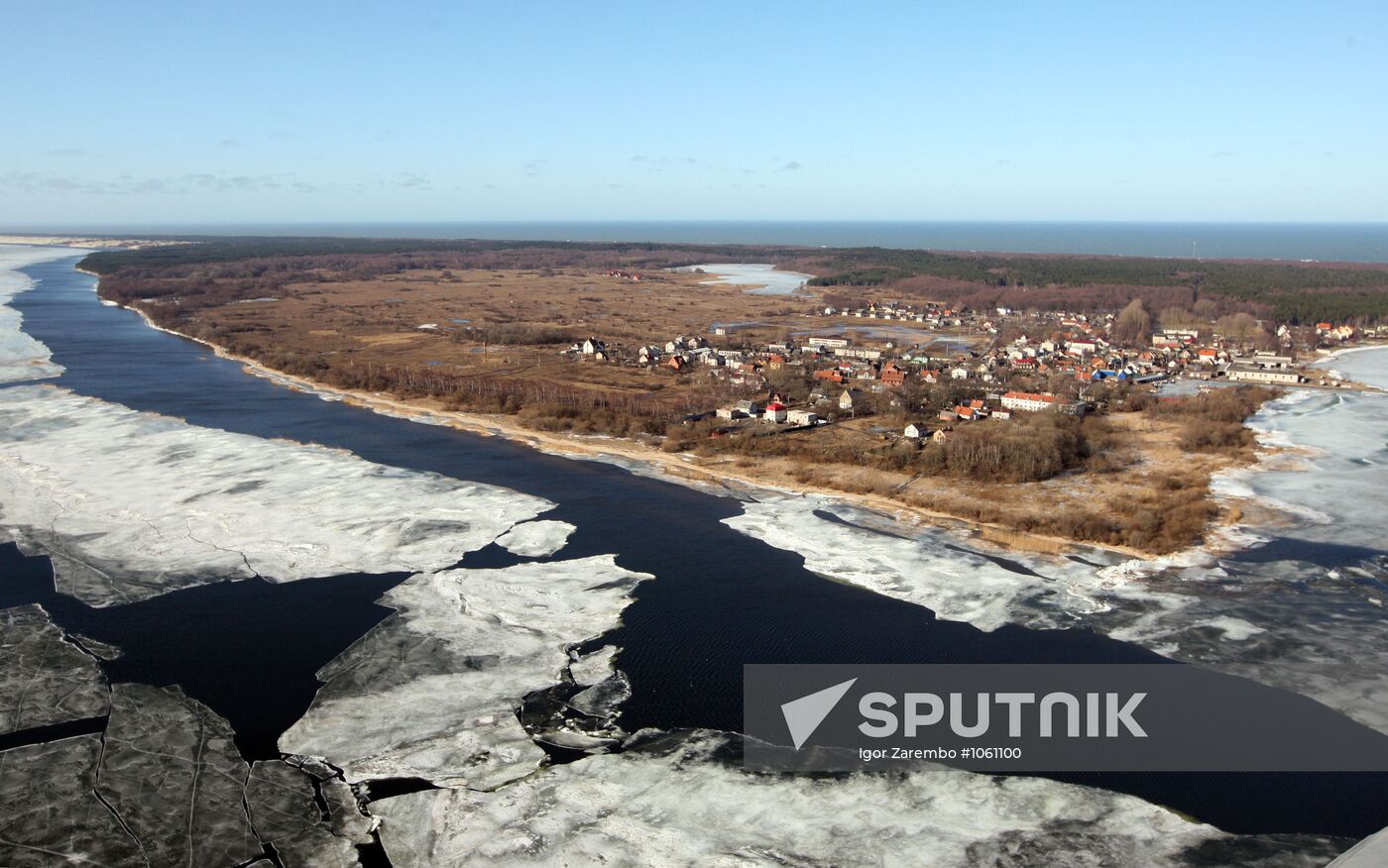 Views of Curonian Spit in the Kaliningrad region