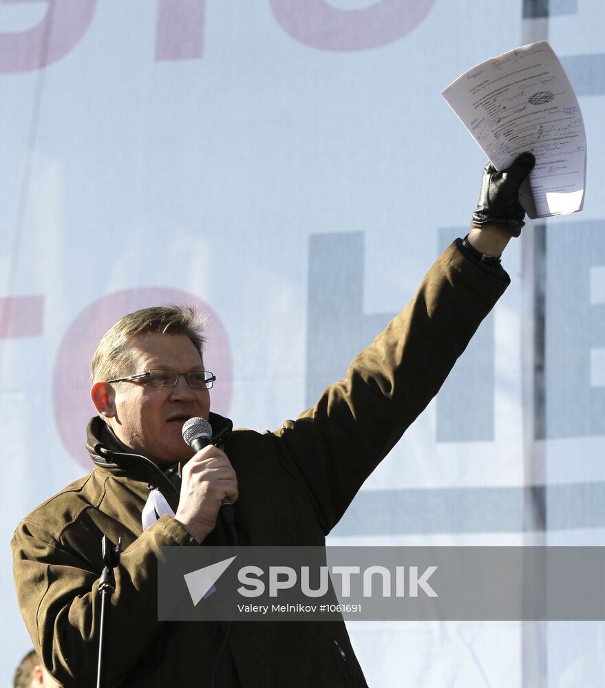 For Fair Elections rally