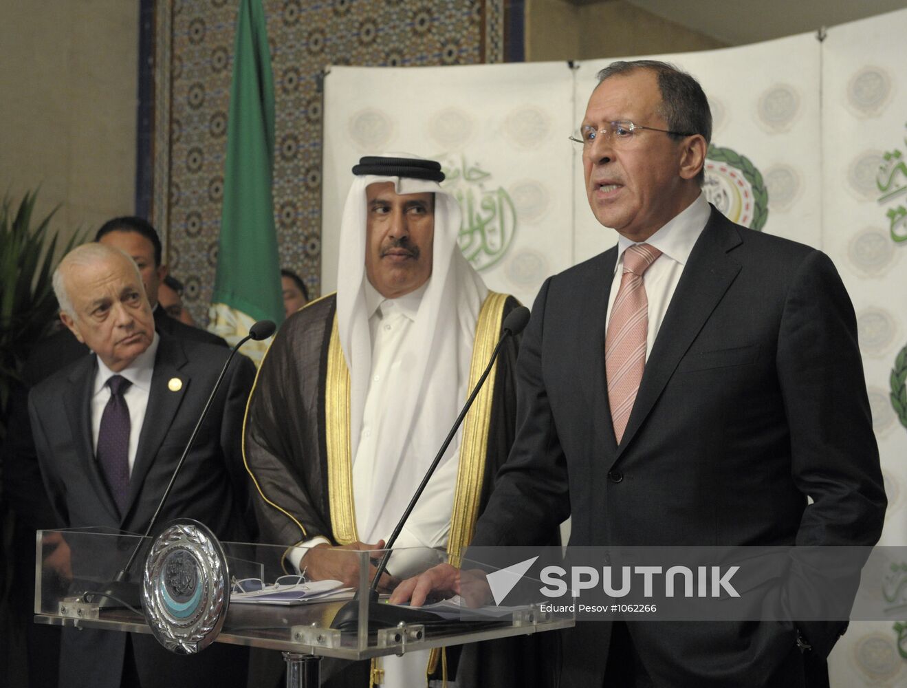 Russia, Arab League agree to plan on Syria