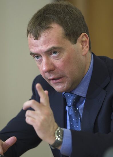 Dmitry Medvedev's working trip to Krasnodar