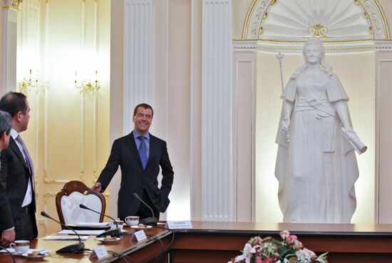 Dmitry Medvedev's working trip to Krasnodar