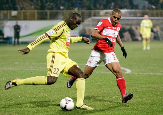 Russian Football Premier League. Anzhi vs. Spartak