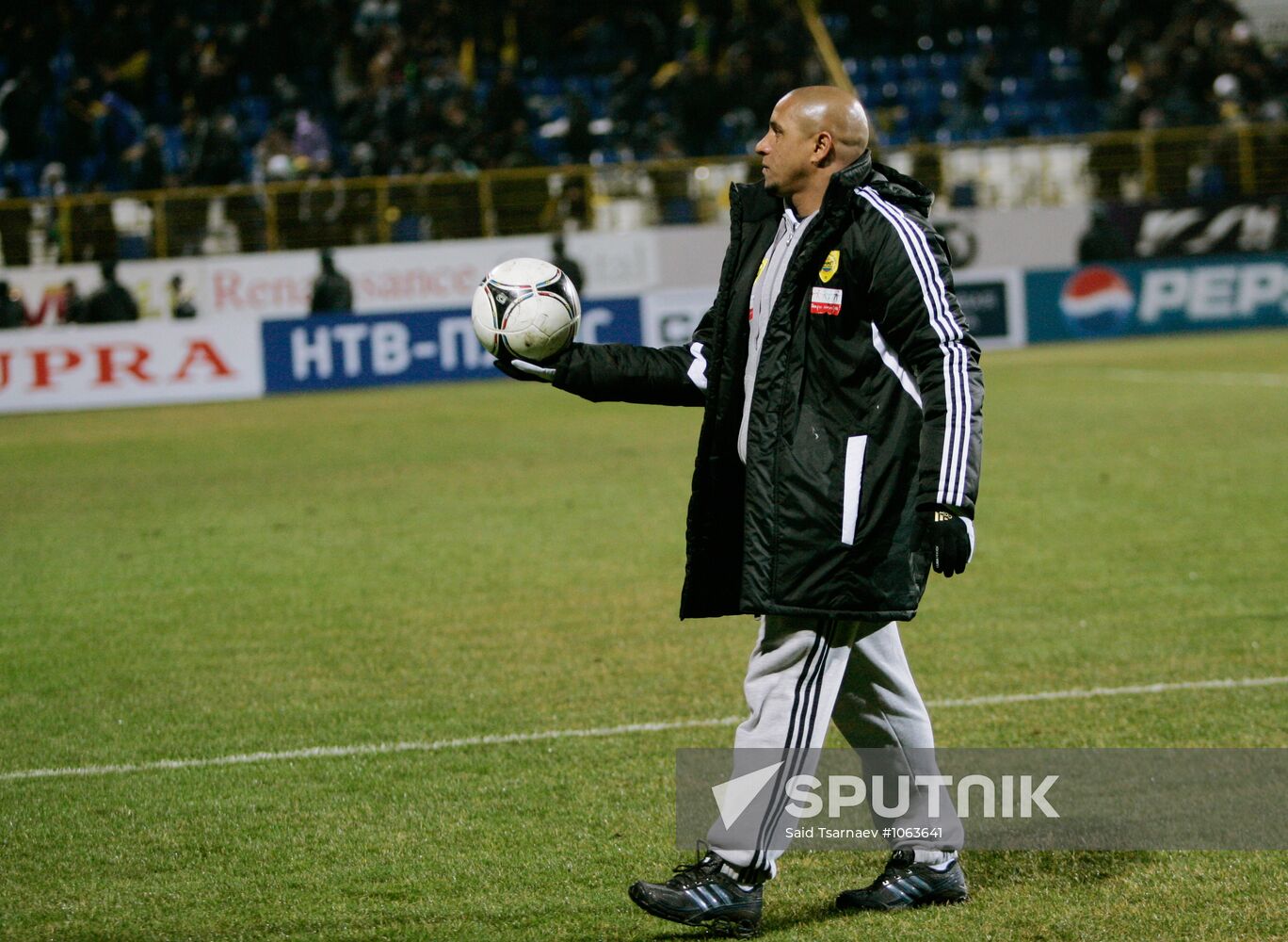 Football RFPL. Match "Anji" - Spartak