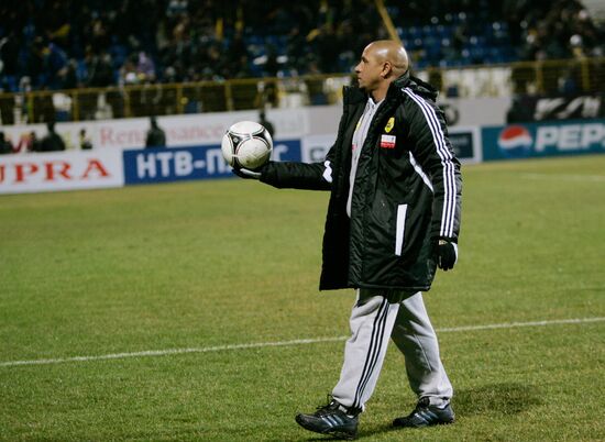 Football RFPL. Match "Anji" - Spartak