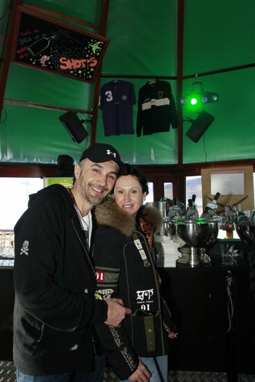Party following 44th ski marathon Engadin 2012