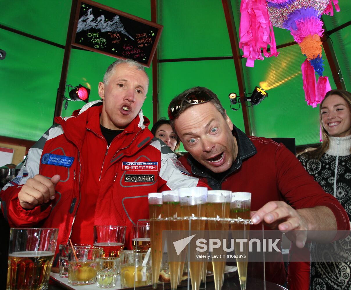 Party following 44th ski marathon Engadin 2012
