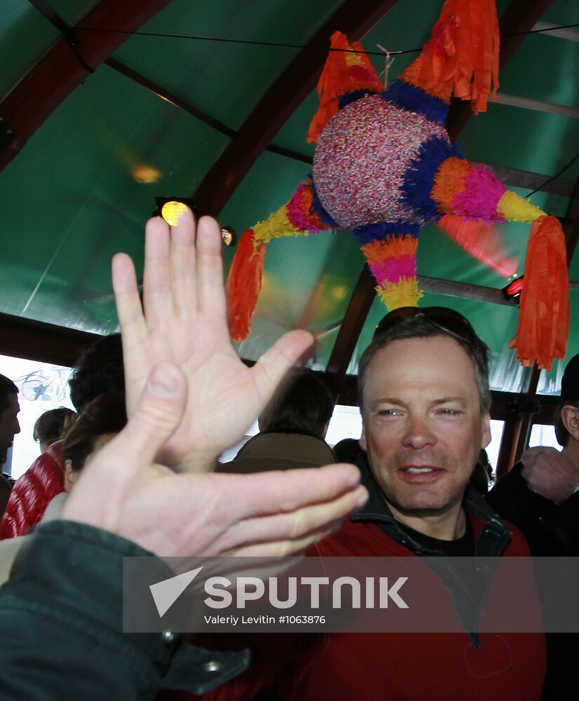 Party following 44th ski marathon Engadin 2012