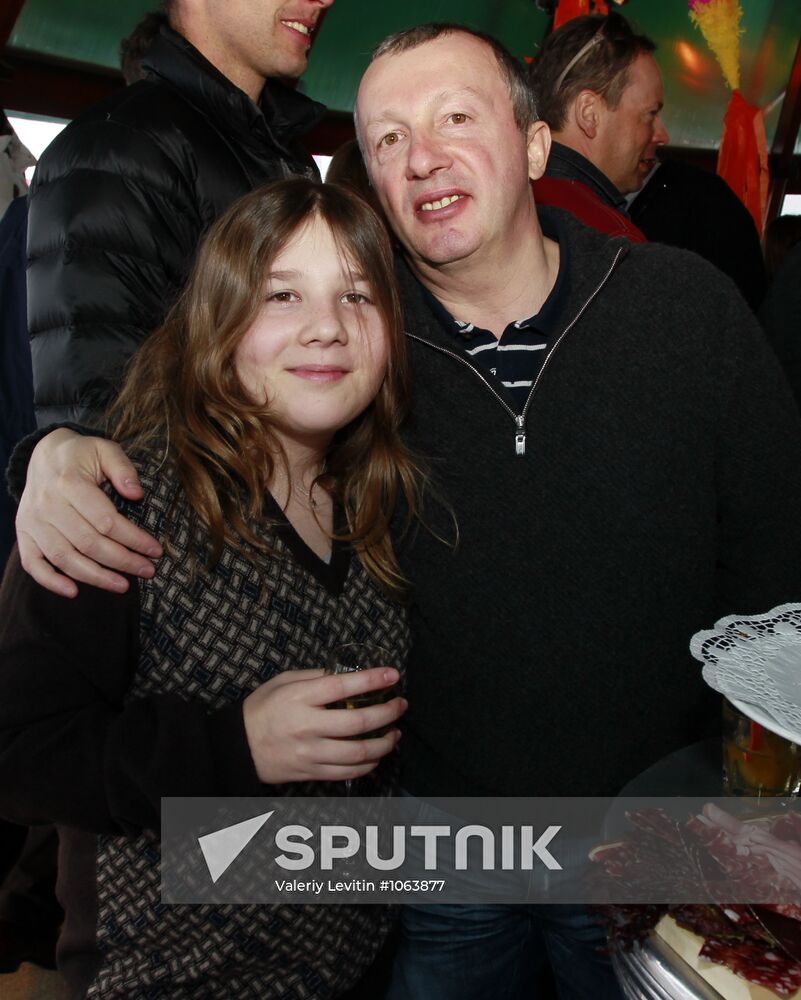 Party following 44th ski marathon Engadin 2012