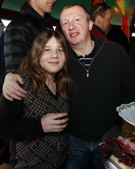 Party following 44th ski marathon Engadin 2012