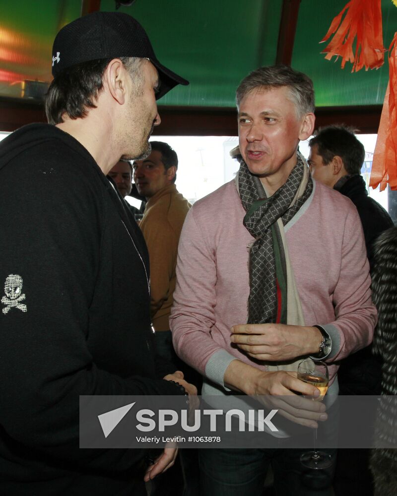 Party following 44th ski marathon Engadin 2012